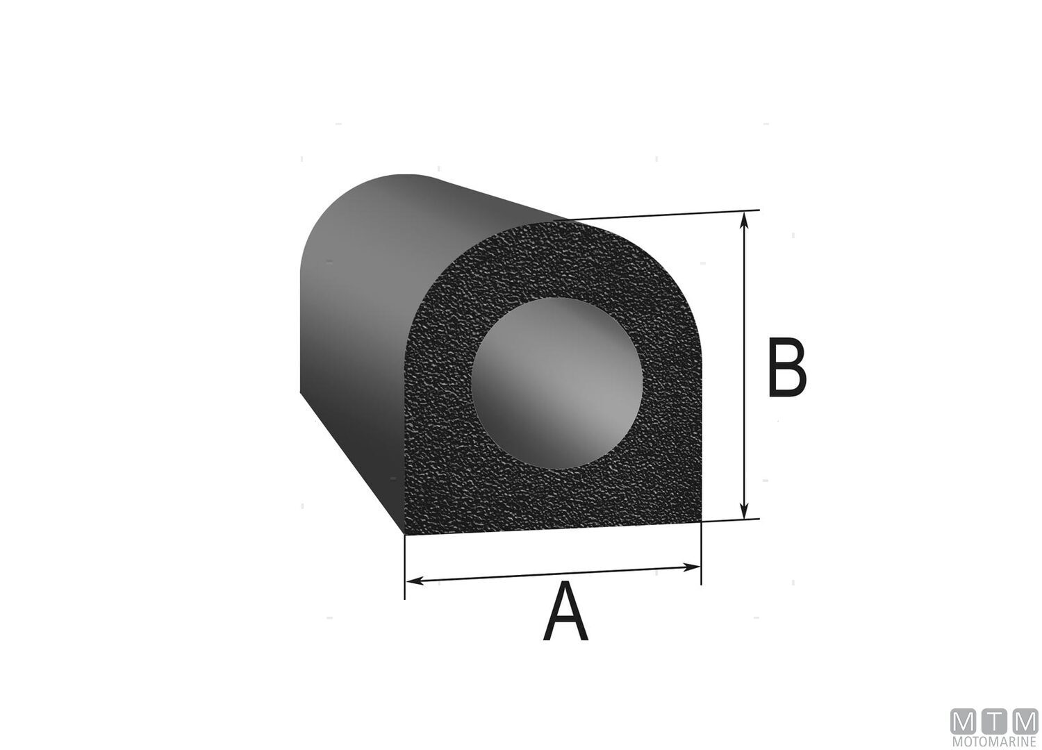 Trim-lok Do Rubber Seal 9mm Adhesive l3m Black L l15m-img3835129_2.jpg