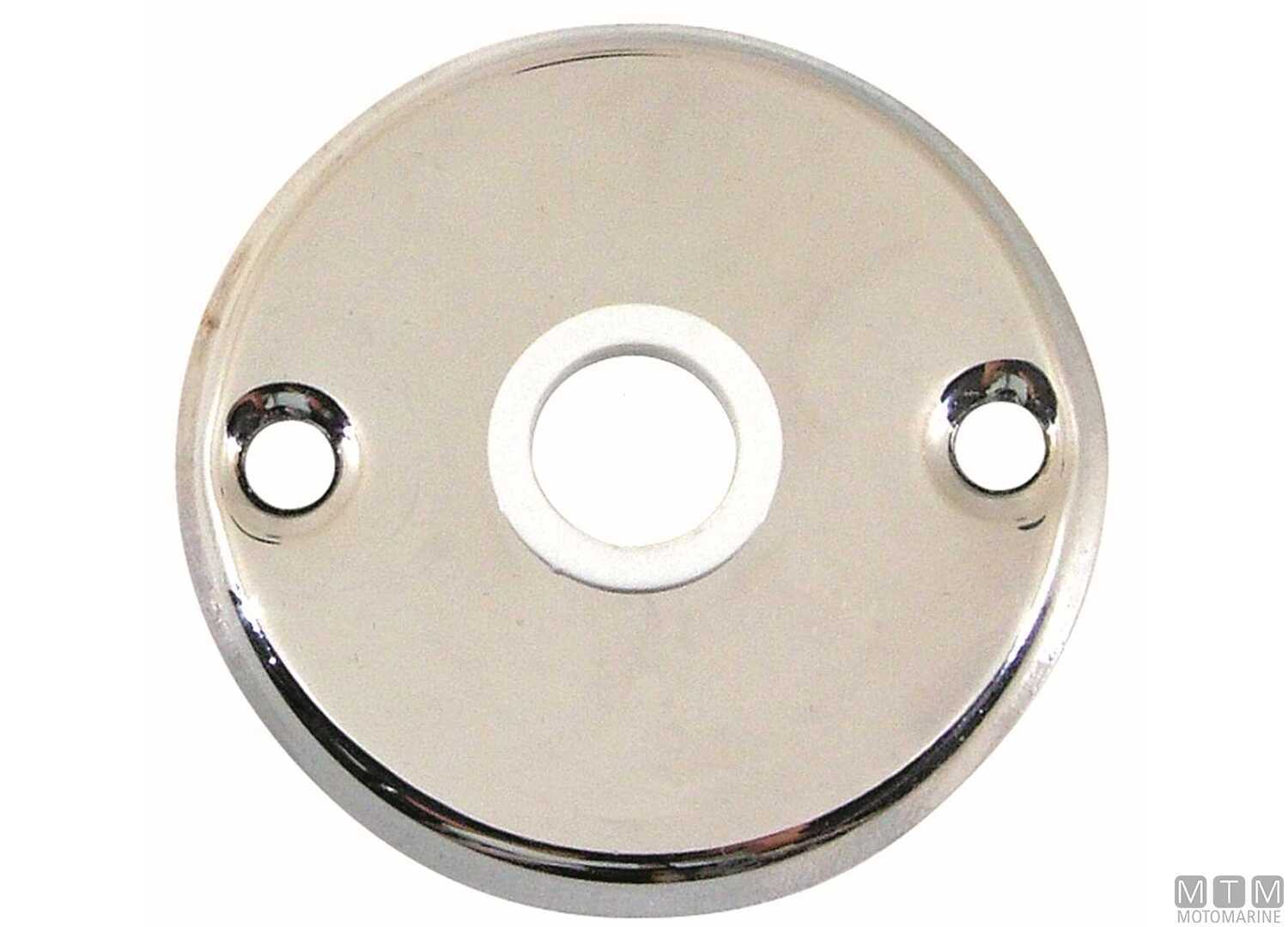 Image Xl Round Rosette for Handle Finish in Chromed Brass