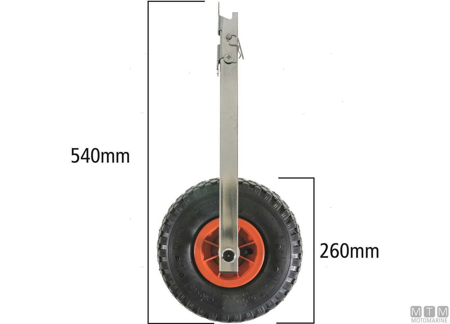 Ruote Alaggio Pneumatiche da Poppa Standy Supporti Acciaio Inox-img2805057_1.jpg