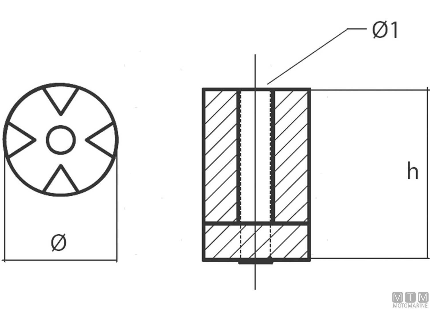 Zinc Star Volvo Ips Pencil Anode-img5128003_4.jpg