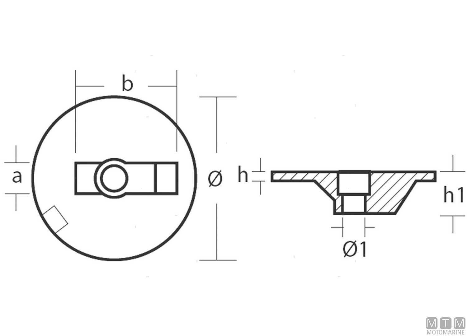 Anodo Placca per Piede Mercruiser Bravo Iii in Zinco-img5123122_2.jpg