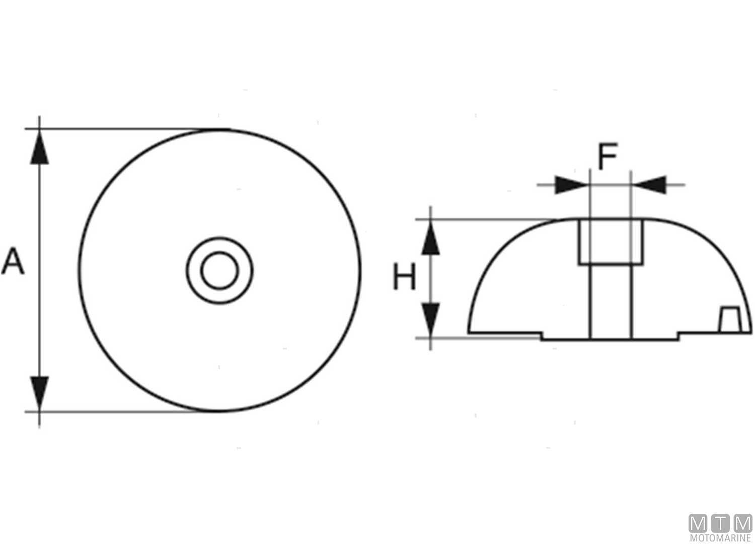 Anodo a Ogiva per J-prop Ø80mm in Zinco-img5169112_4.jpg