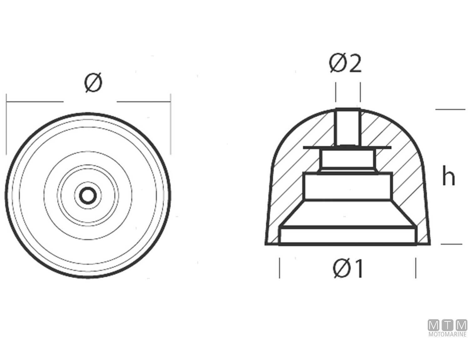 Anodo a Ogiva Inserto in Acciaio Inox Bcs Ø68mm in Zinco-img5165514_4.jpg