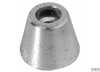 Anodo Ogiva per Bow Thruster Sleipner SidePower SP30-40