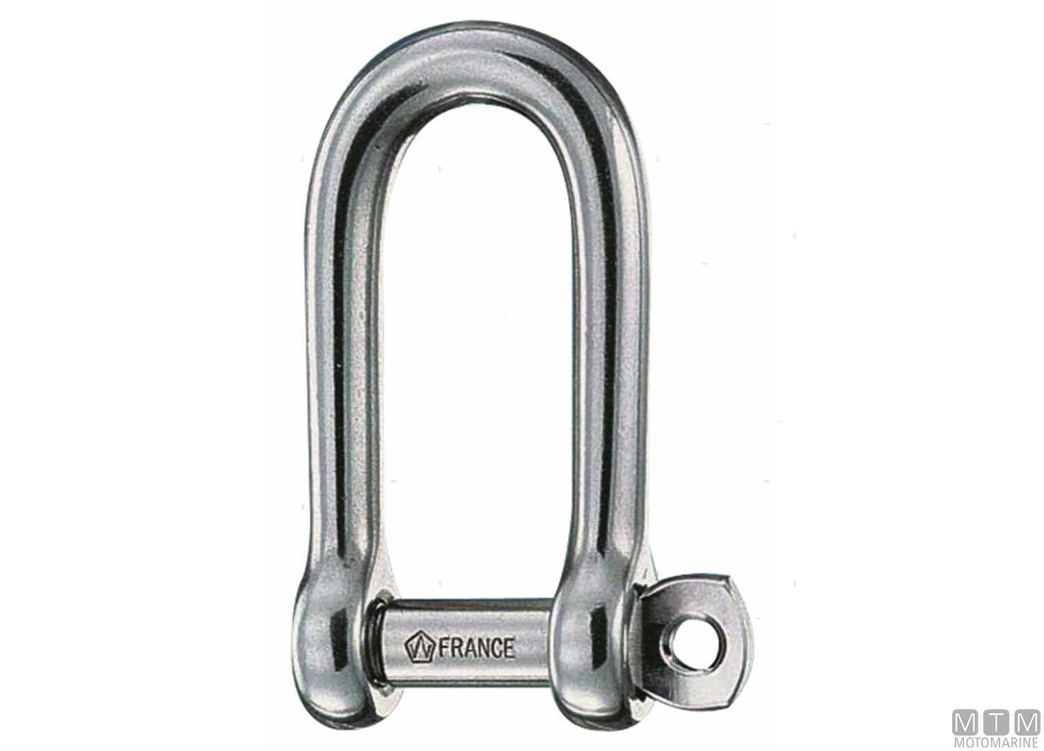 Image Wichard Long Shackle &Oslash;4mm Stainless Steel 316