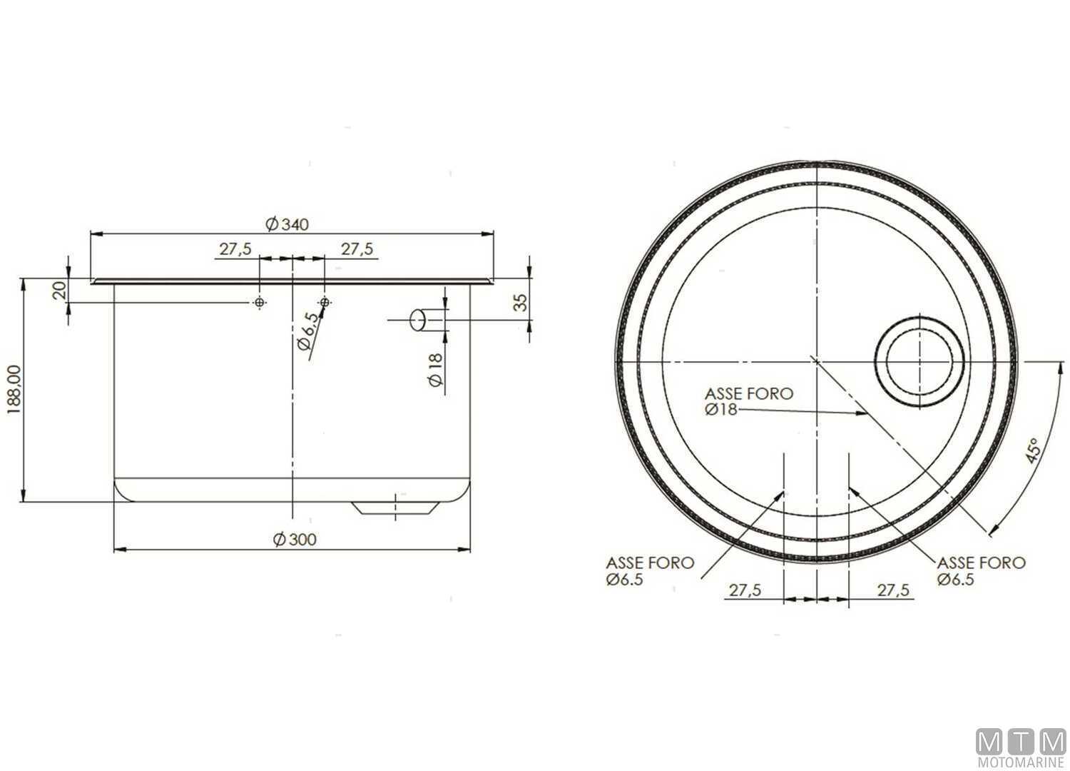 Lavello Sferico 300x180mm Inox 18/8 con Coperchio-img1501830_5.jpg
