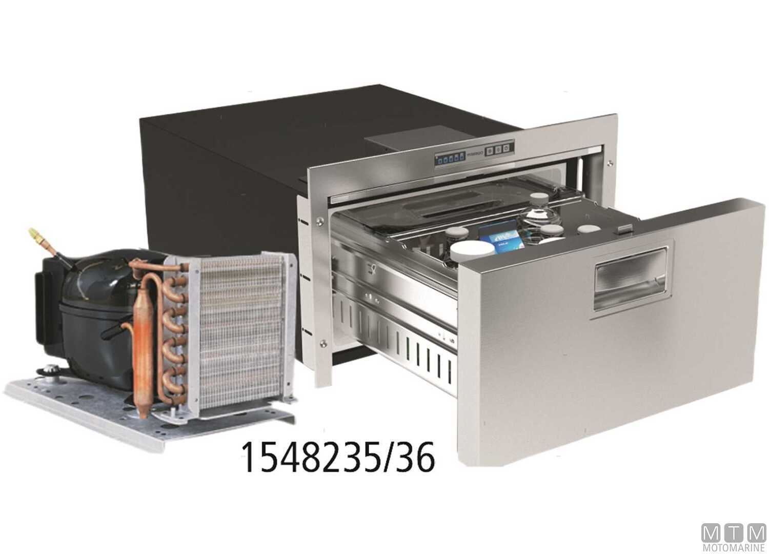 Image Congelatore a Cassetto Inox 35L Vf DW35 Rfx