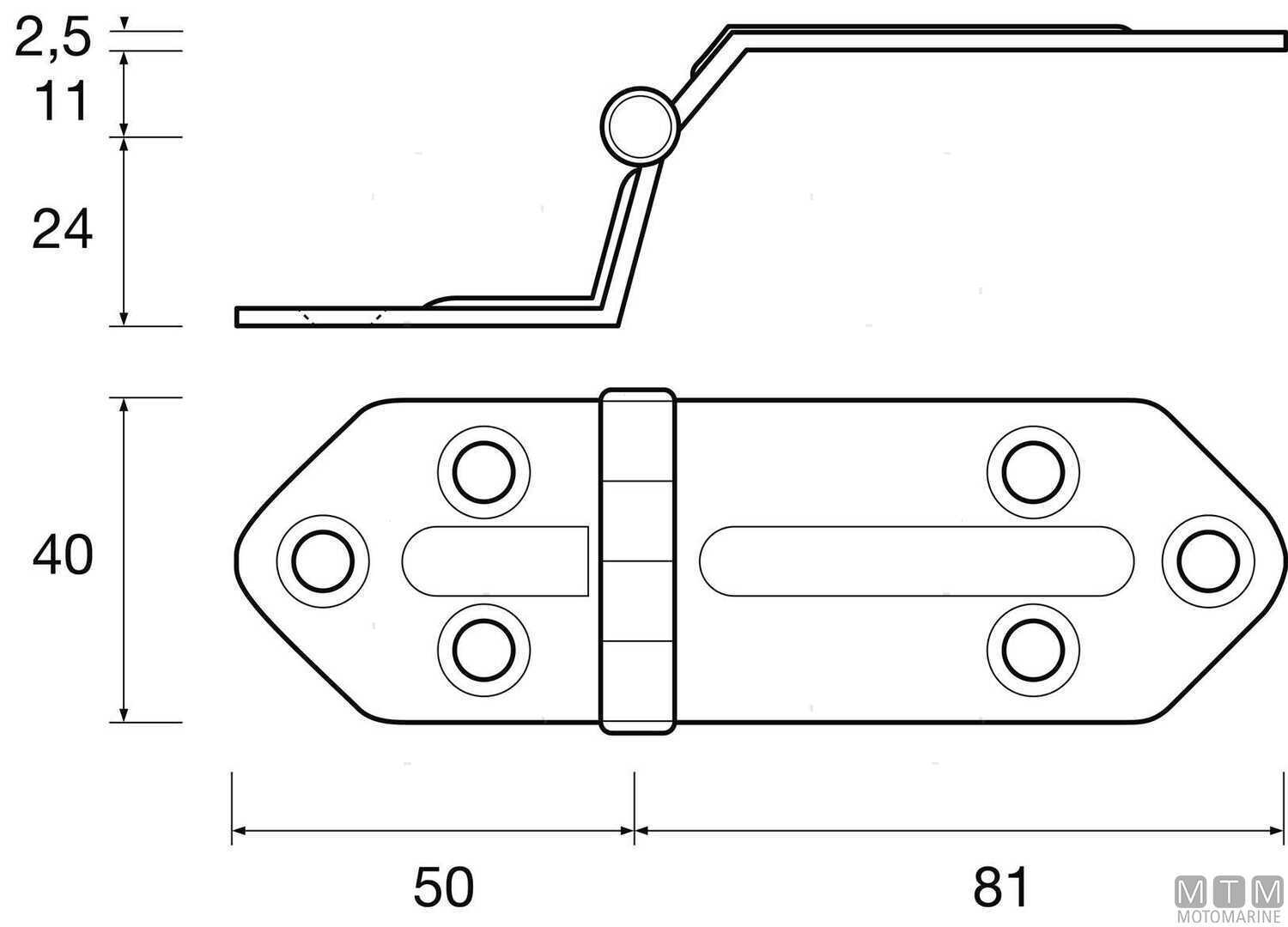 Cerniera Nervata a Sbalzo Alta 40x131mm h35mm in Acciaio Inox 316-img0453635_.jpg
