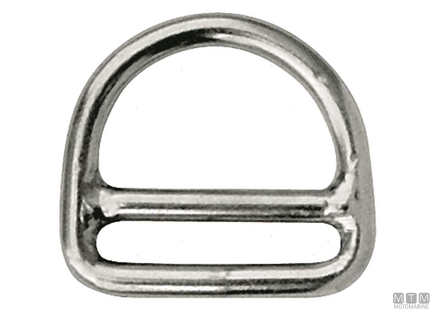 Image Anello D con Barra &Oslash;5mm l45mm Acciaio Inox 316