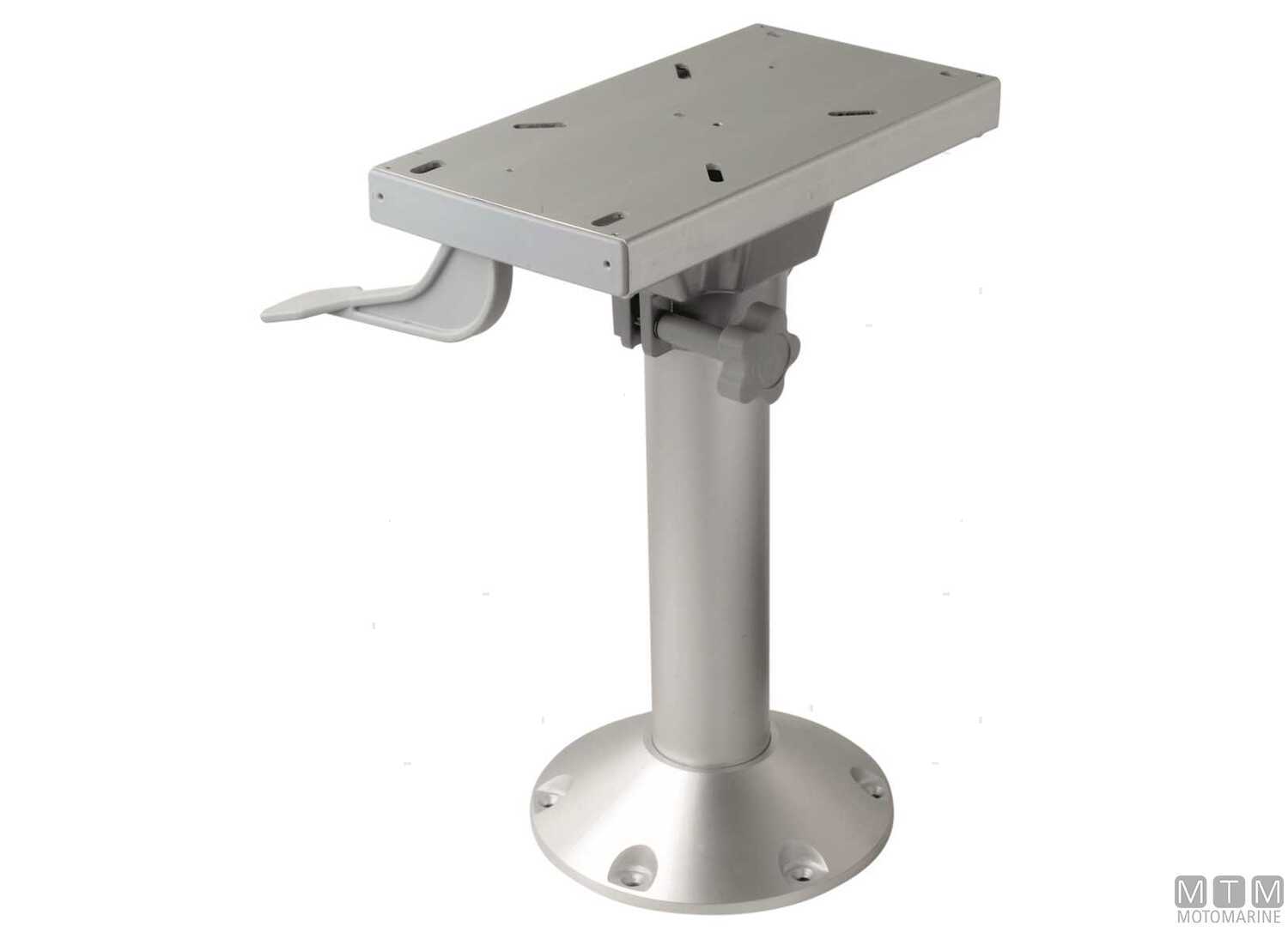 Image Supporto Sedile Fisso con Slitta h460mm in Alluminio