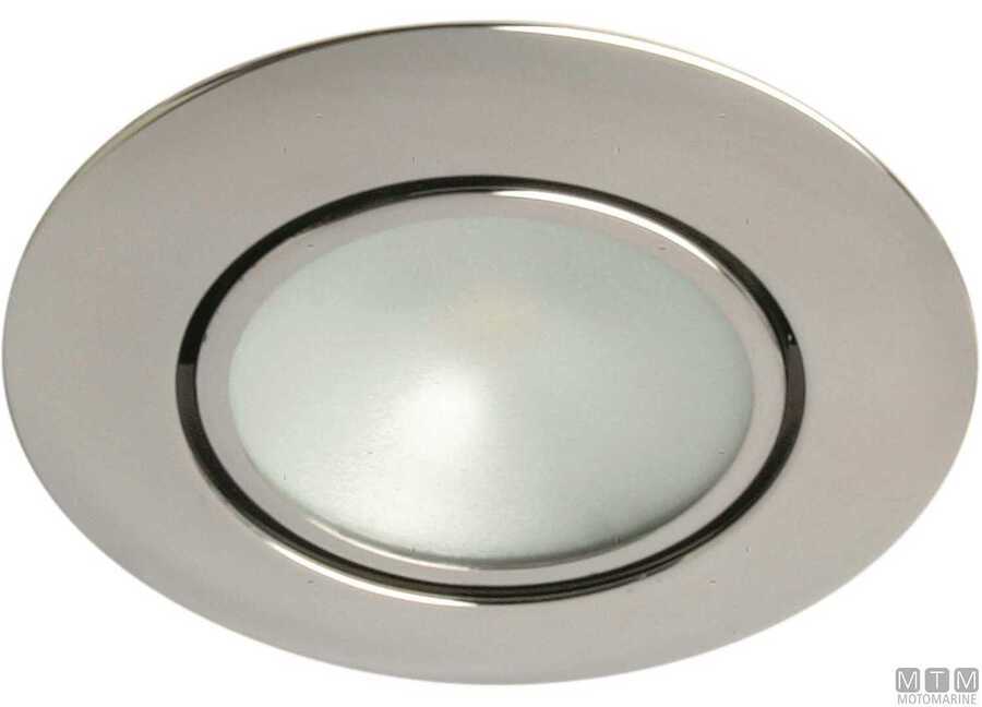 Plafoniera LED a Incasso con Lente Basculante D78 mm in Acciaio Inox-img2142065_2.jpg
