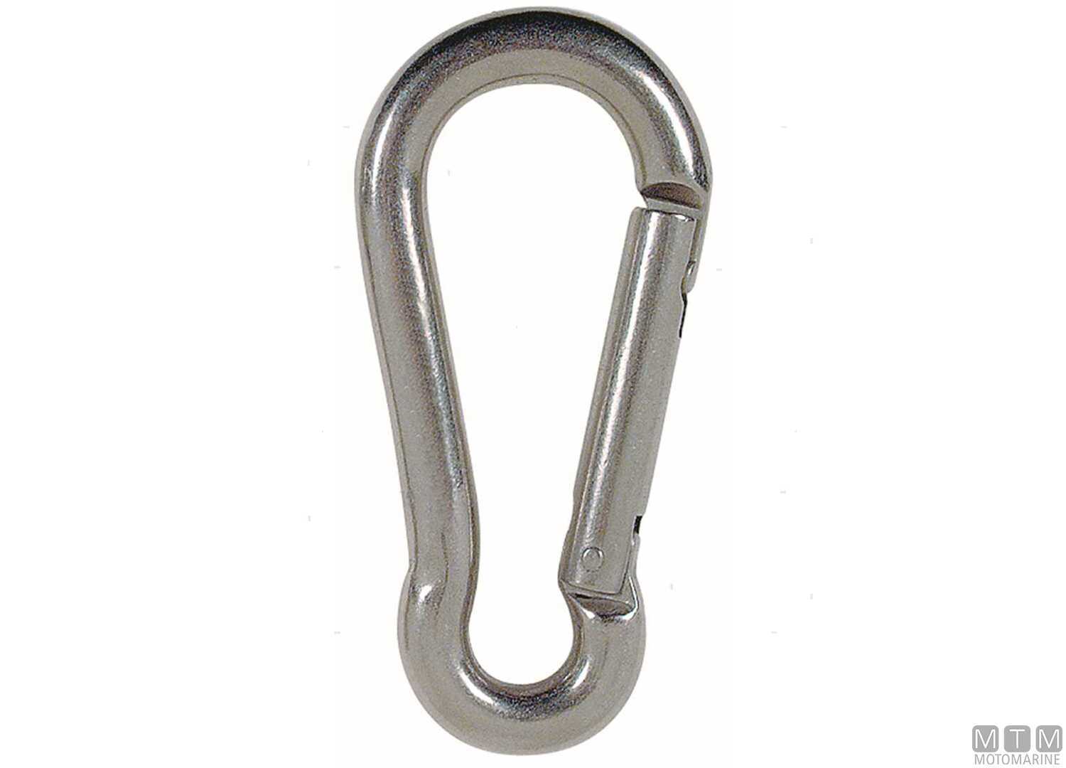 Image Moschettone Classic &Oslash;8mm Apertura Laterale Acciaio Inox 316