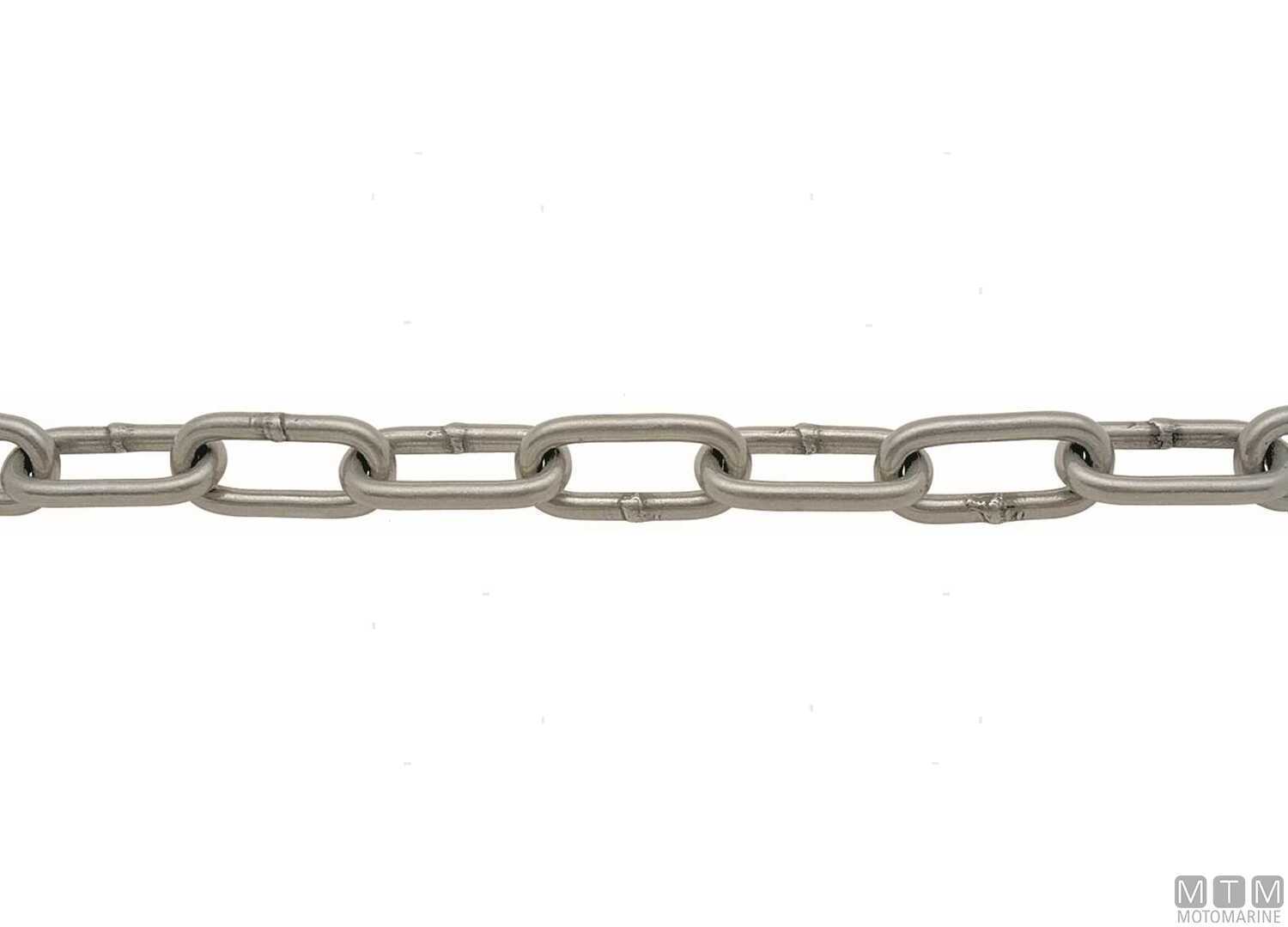 Image Catena Lunga &Oslash;2mm 50m Acciaio Inox 316 G30