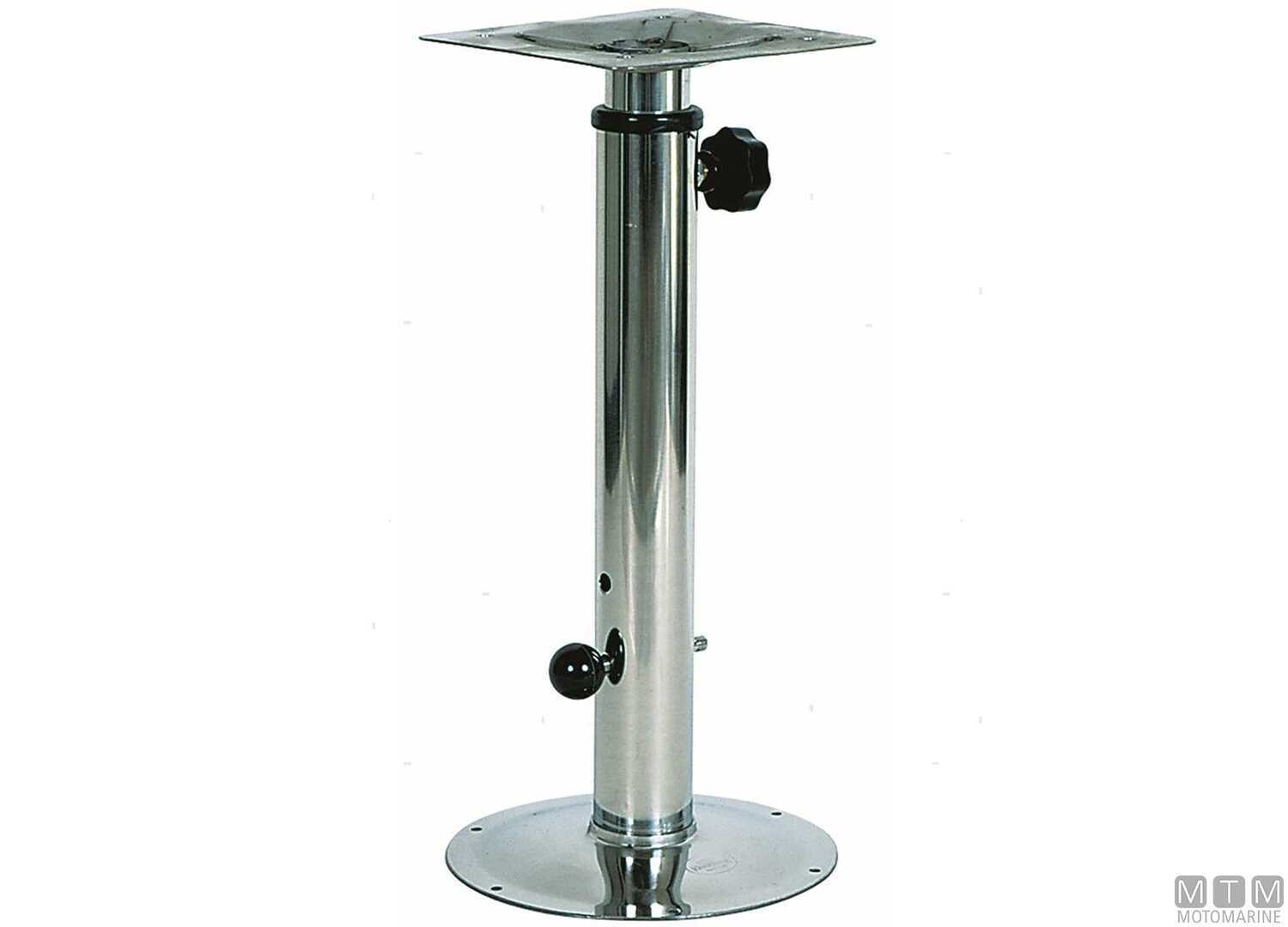 Image Adjustable Height Seat Pedestal 500/700 Mm Stainless Steel