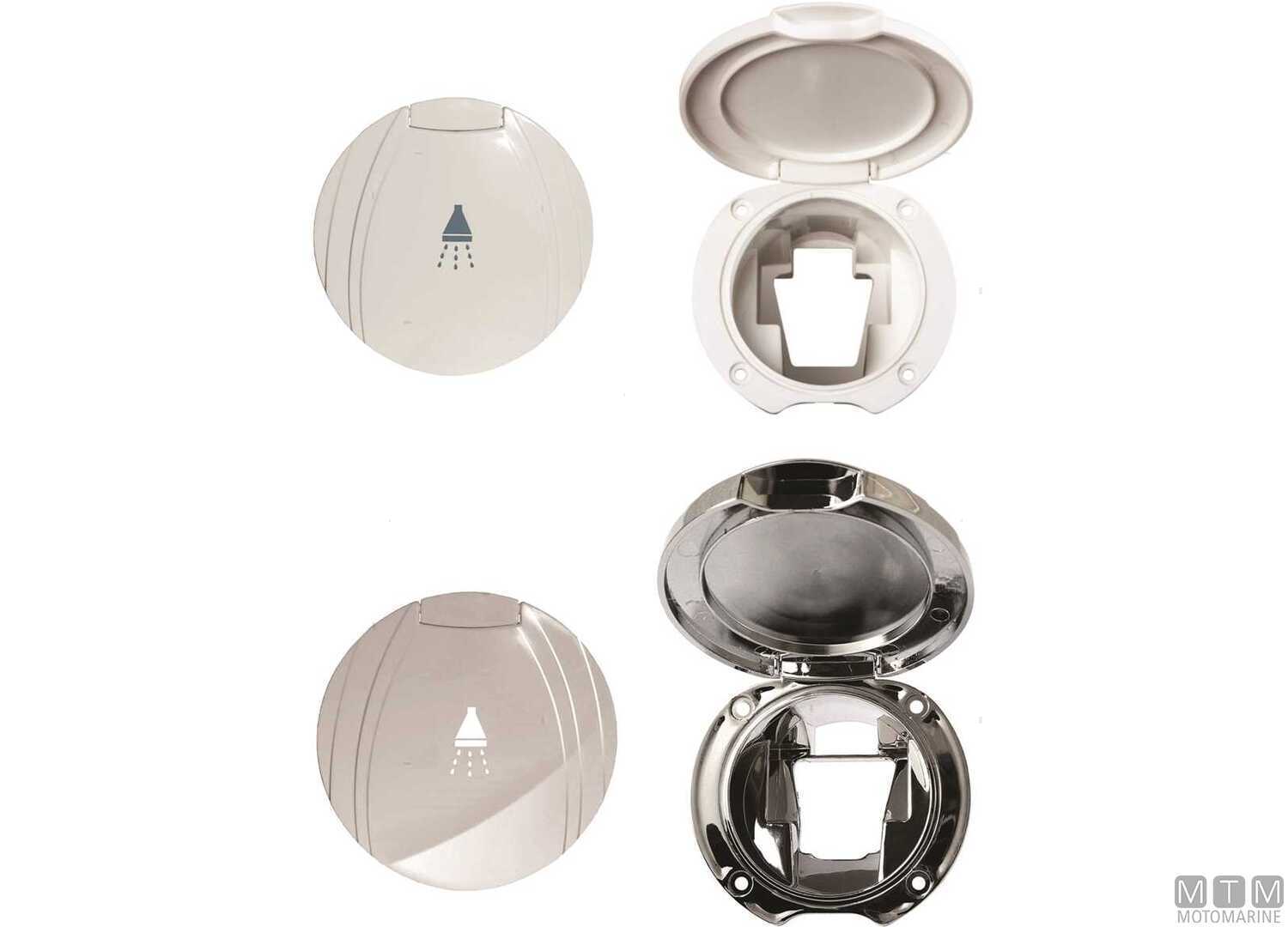 Image Tubo Doccia Inox 2.2m Terminali 1/2"-1/2"