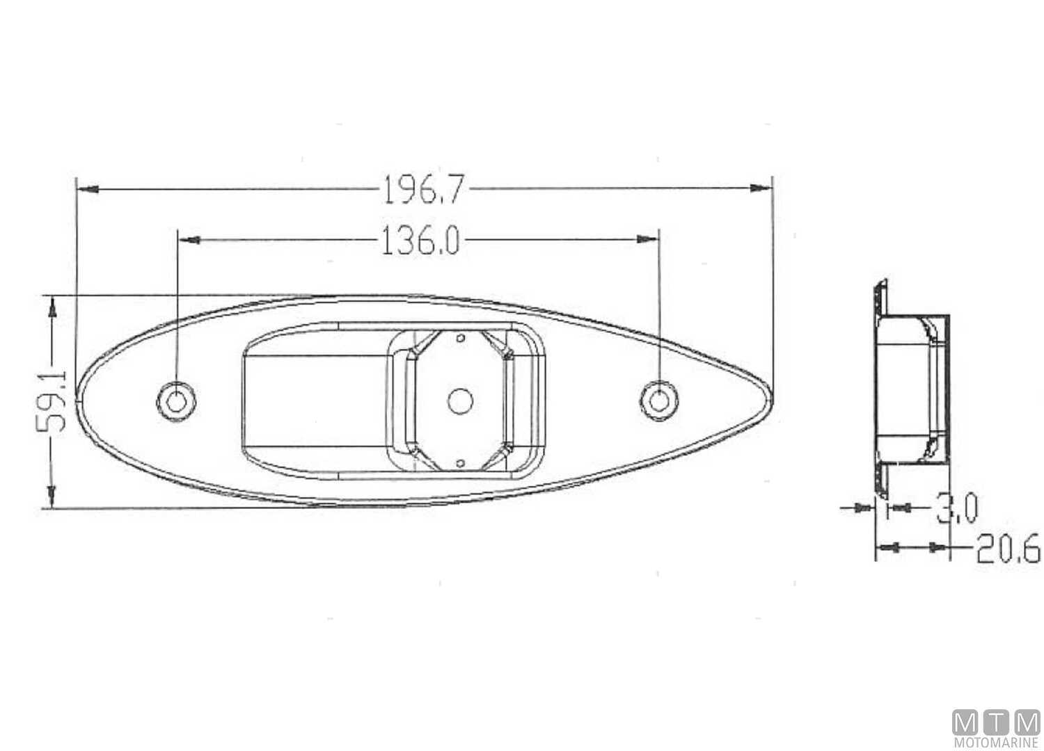Pair Bow Side Navigation Lights Red/green Stainless Steel-img2111500_1.jpg