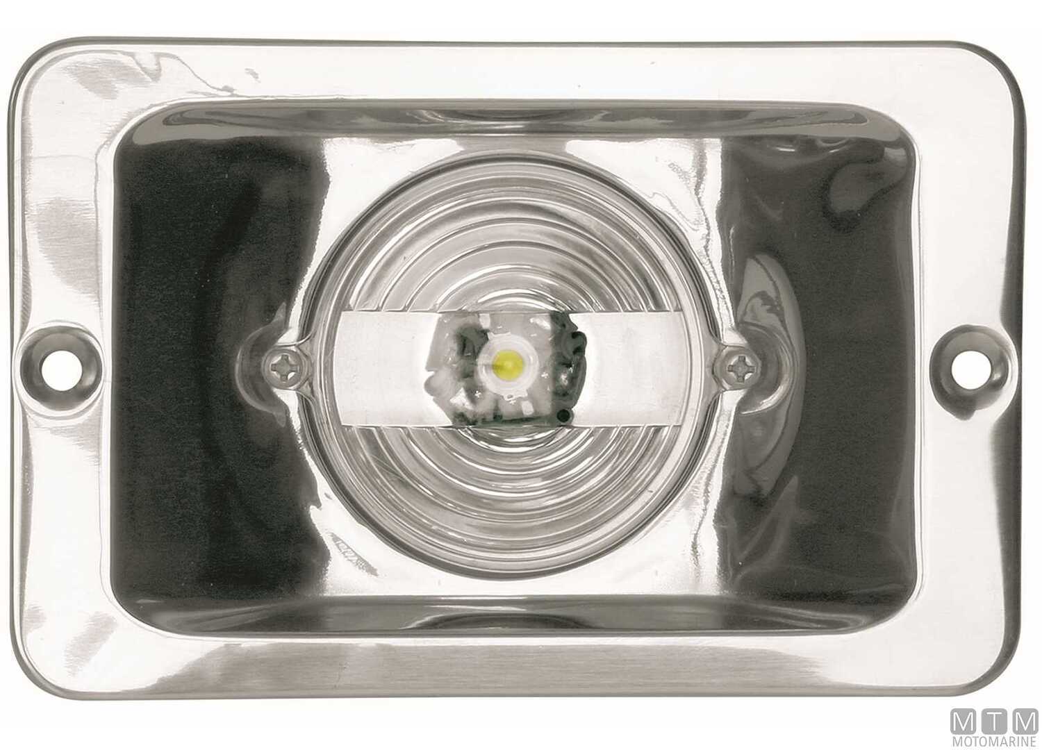 Image Stern 135 Led Navigation Light Stainless Steel 131x85mm