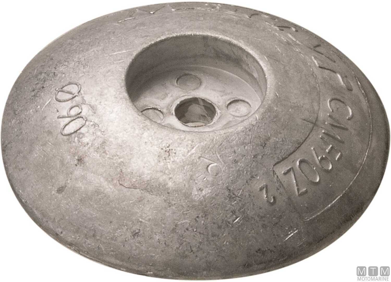 Image Anodo a Flangia &Oslash;50mm in Alluminio