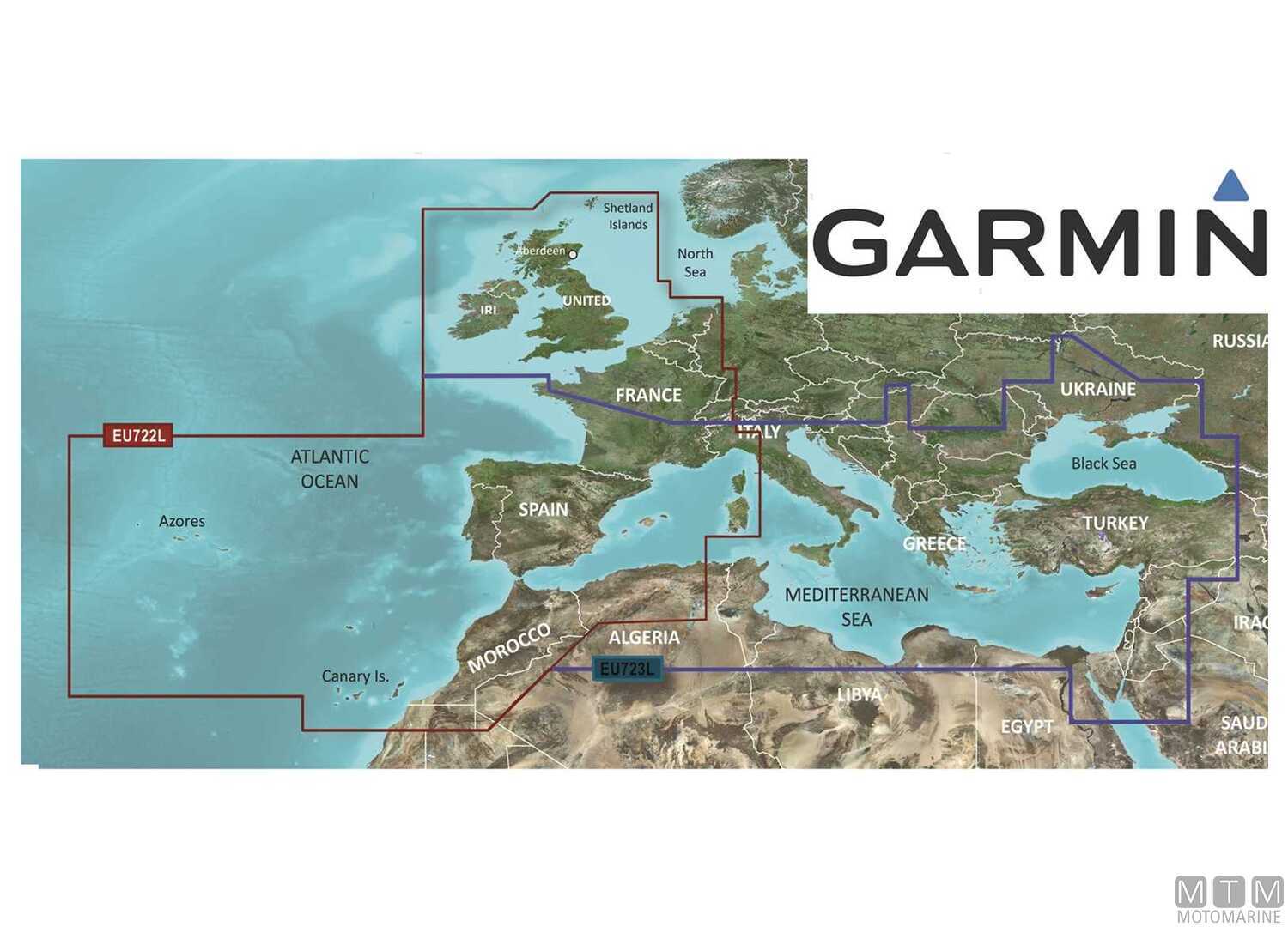 Image Garmin Bluechart G3 Vision VEU723L