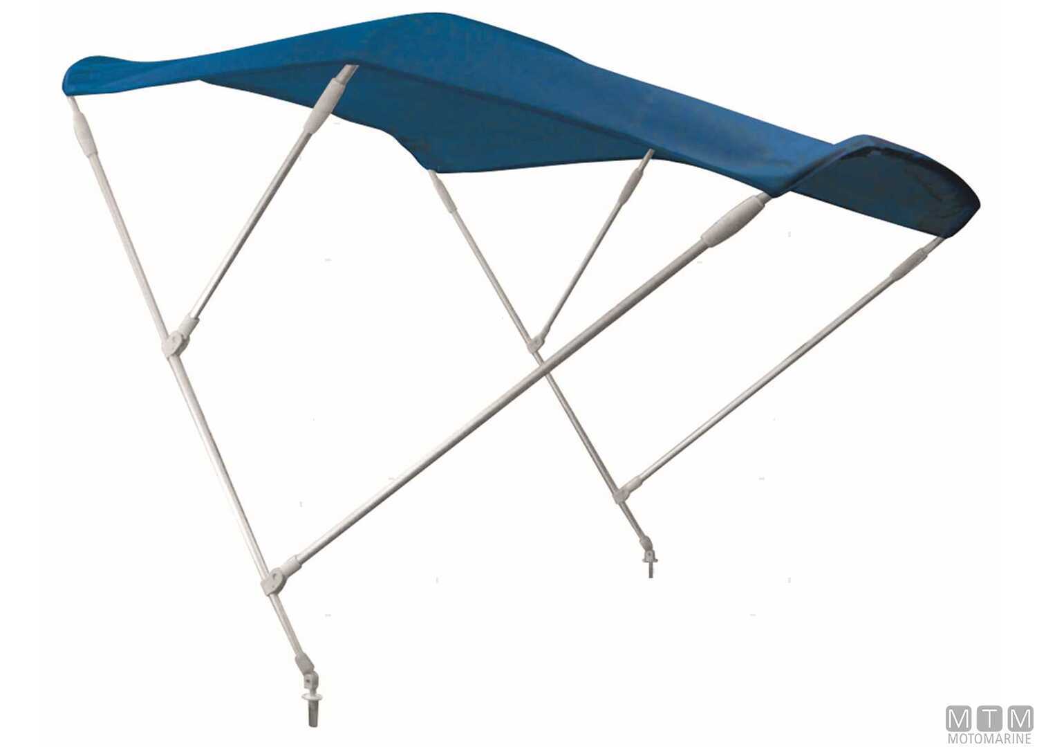 Image Capottina MTM Blu 3 Archi Inox 316 w185cm h140cm