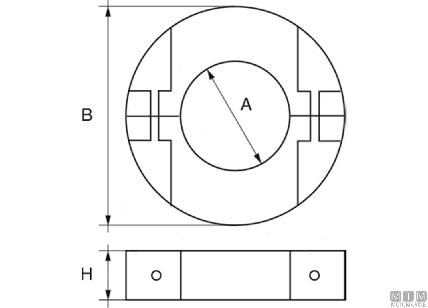 Anodo a Collare Basso per Asse Portaelica Ø50mm in Zinco-img5156020_.jpg