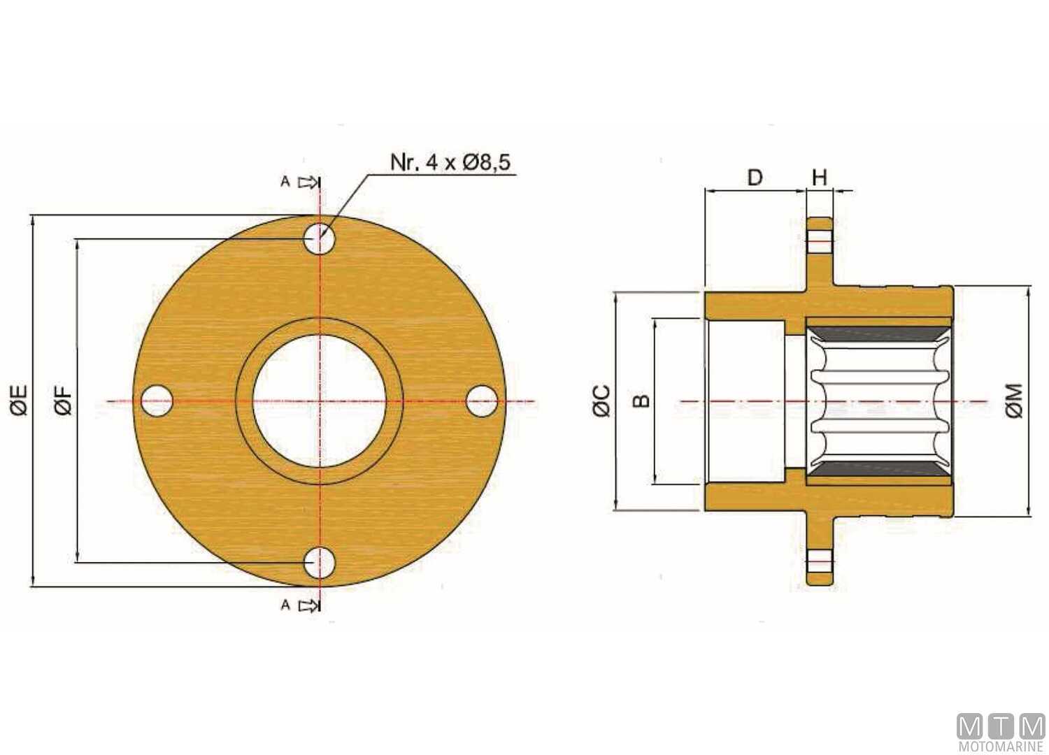 Tor Mechanical Shaft Seal Adapter Ø50mm-img4900635_.jpg