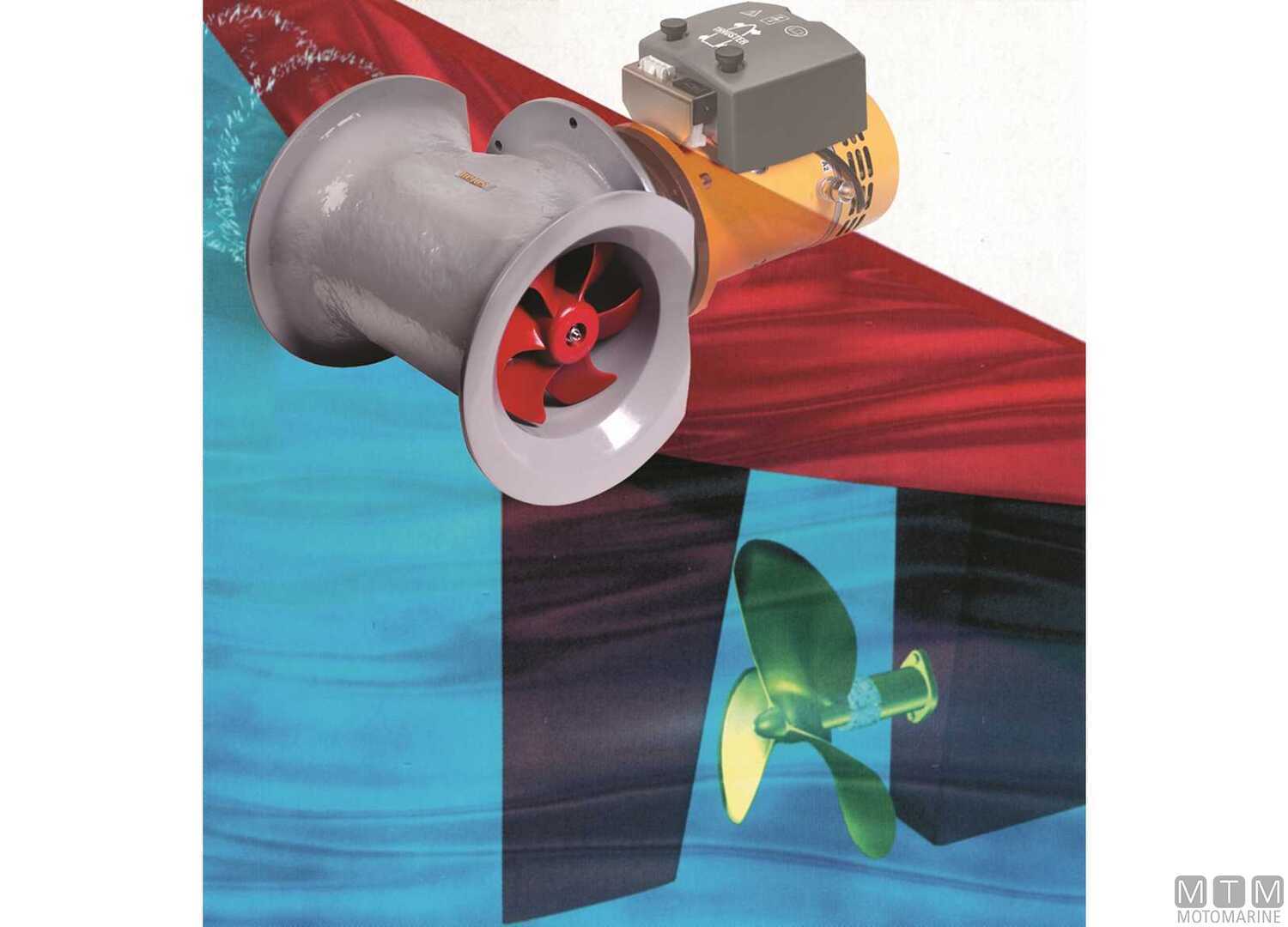 Image Stern Bow Propeller Tunnel Vetus &Oslash;110mm