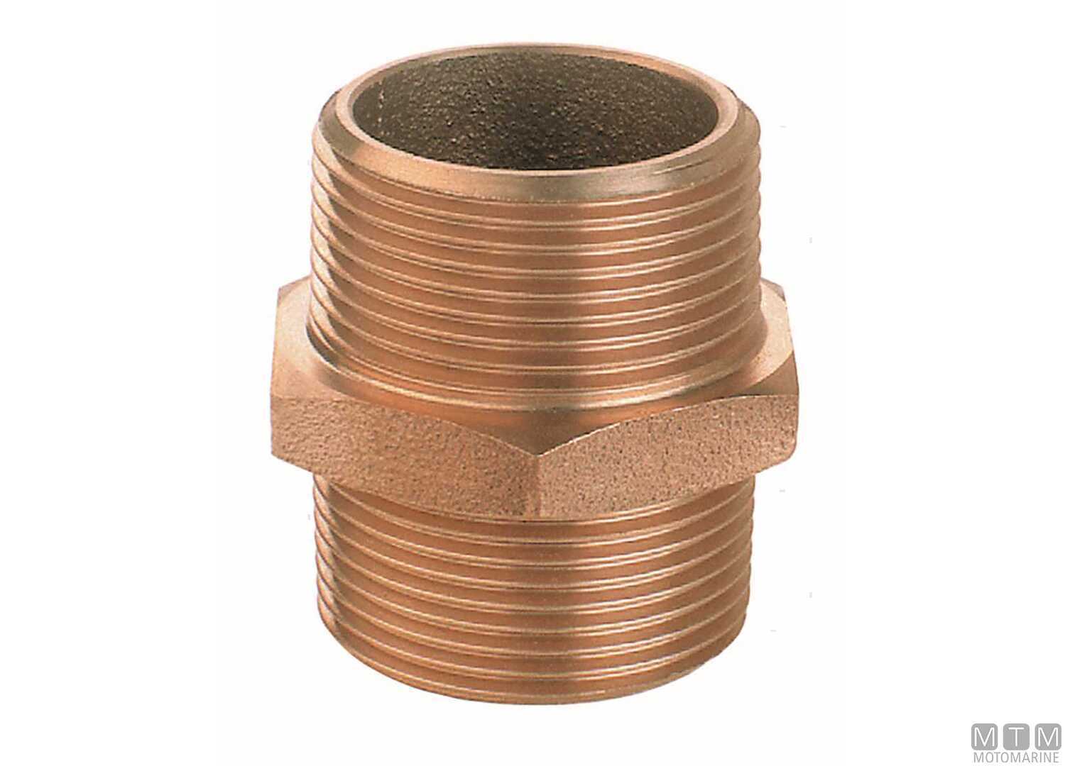 Image Nipple 3/8" Bronzo