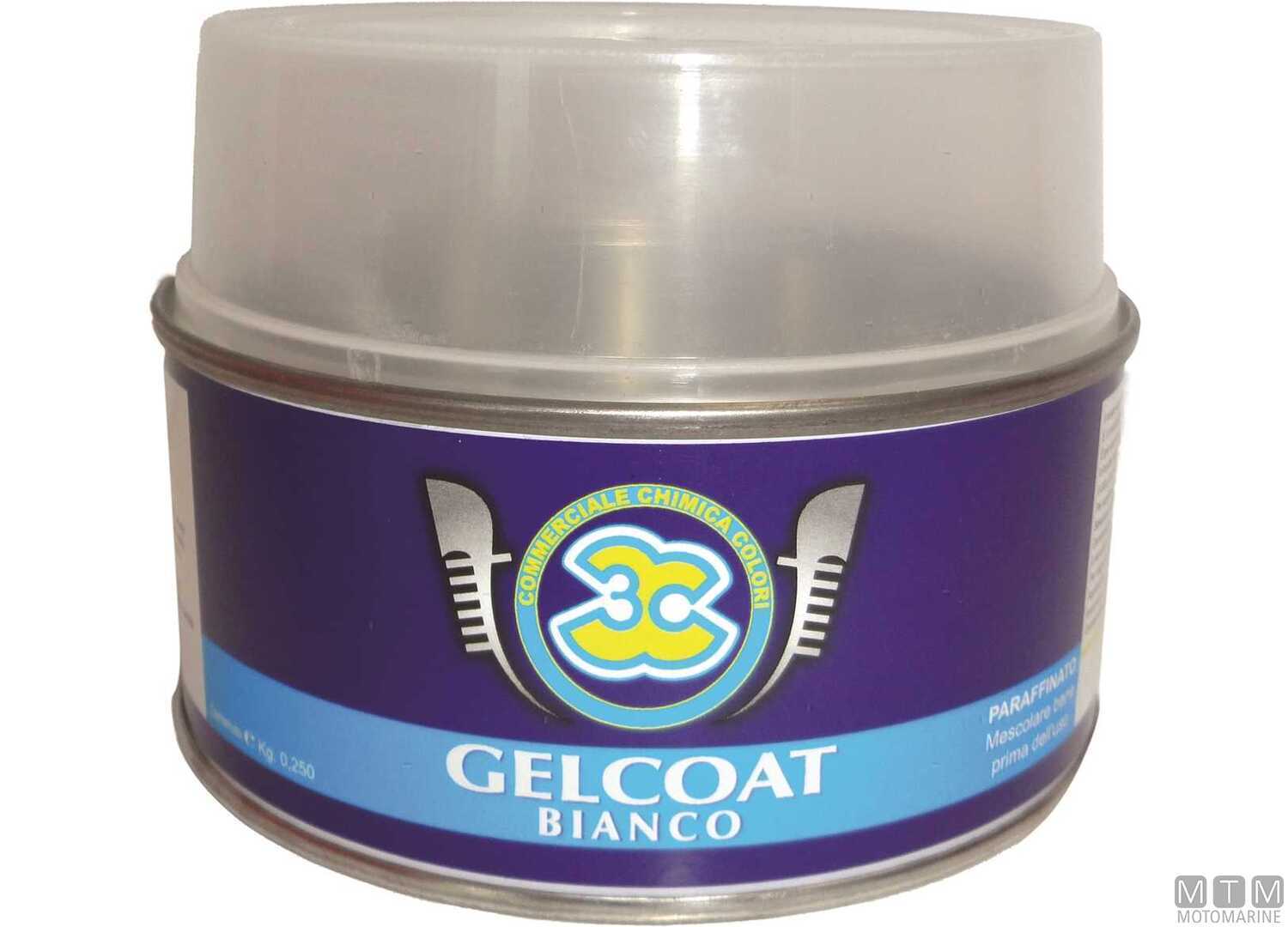 Image Gelcoat 3C Bianco con Paraffina 0,25KG