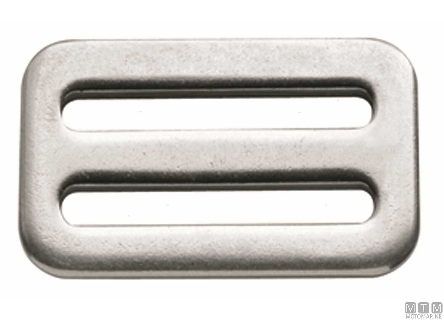 Image Stainless Steel Double-inlet Belt Buckle 62x34