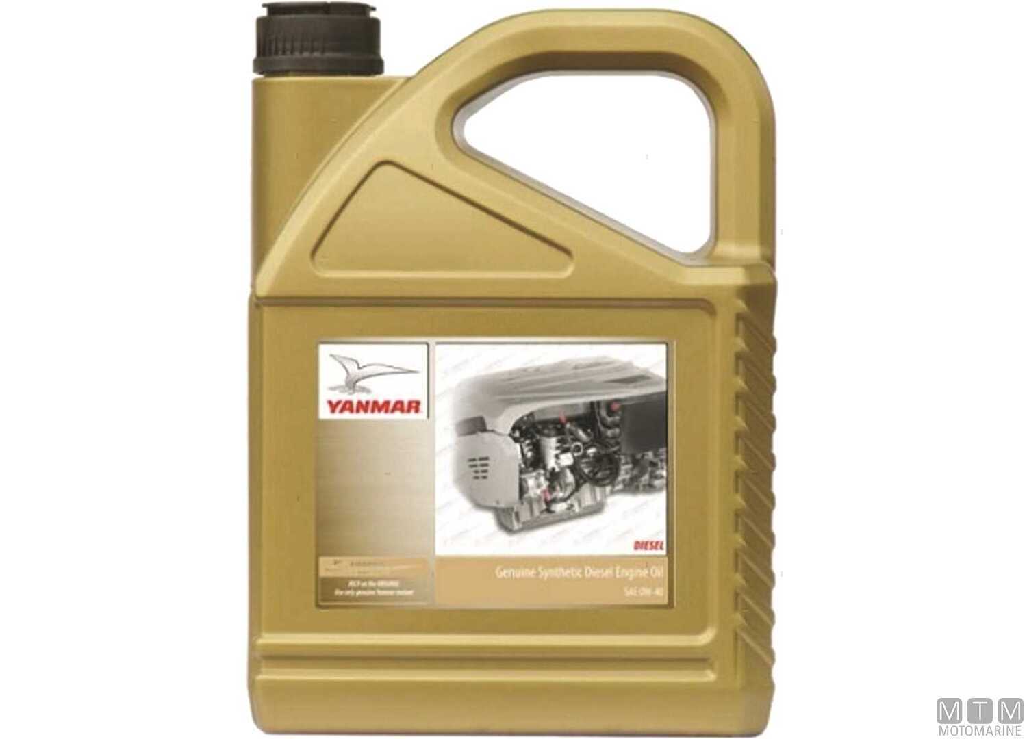 Image Olio Motore Yanmar SAE 5W40 Diesel Synthetic 4X5L