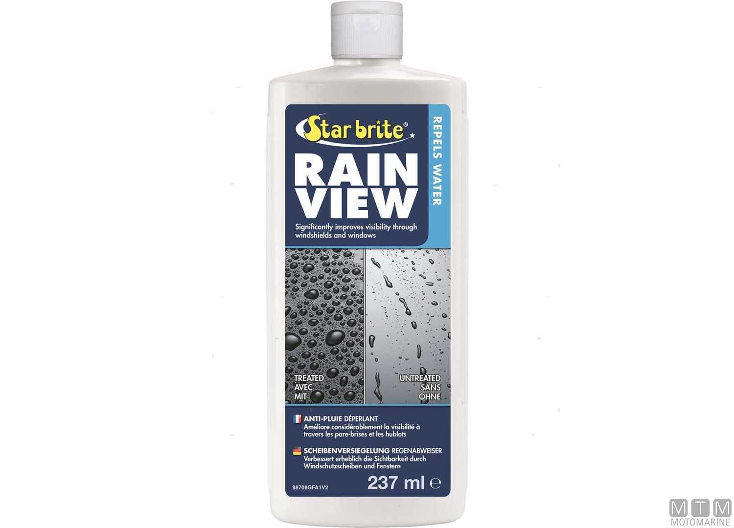 Image Detergente per Parabrezza Star Brite Marine Rain View 250ML