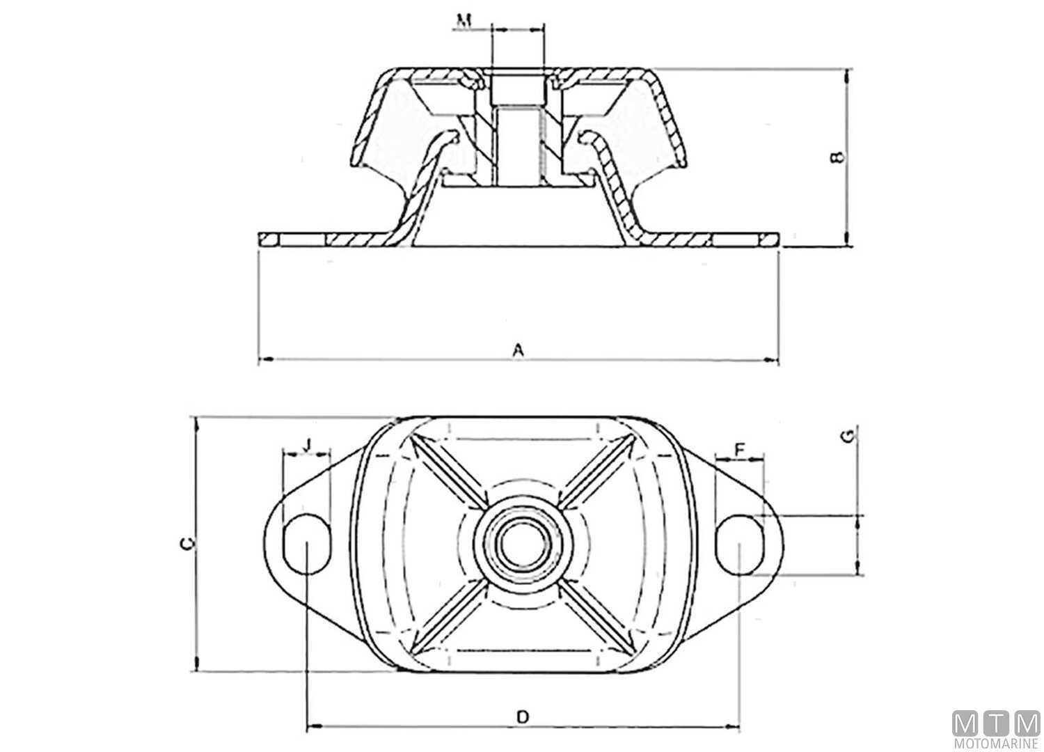 Supporto Antivibrante Vetus K 55SH 75KG-img4810114_.jpg