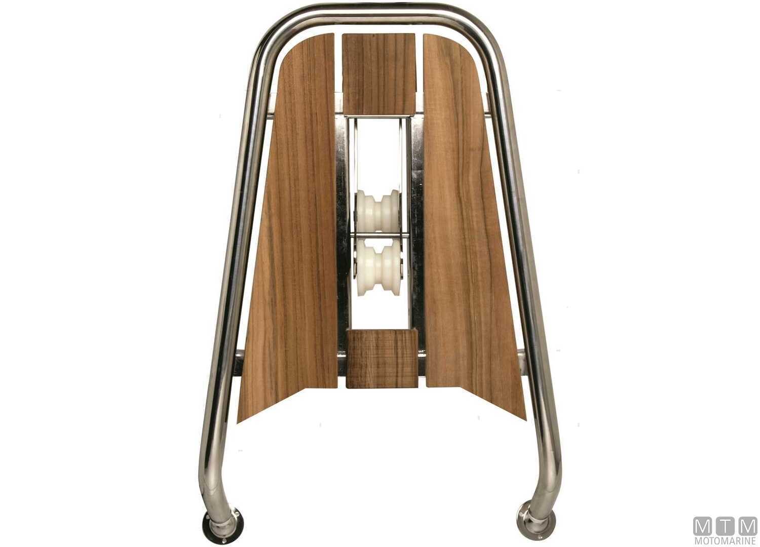 Delfiniera Roy Marine Roller 75x48cm in Acciaio Inox 316 e Teak-img1155008_2.jpg