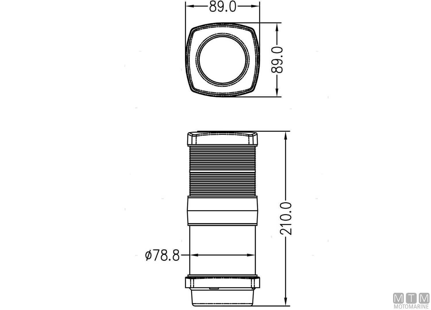 Tri-colour Led + 360 White Navigation Light Black Body-img2113308_.jpg