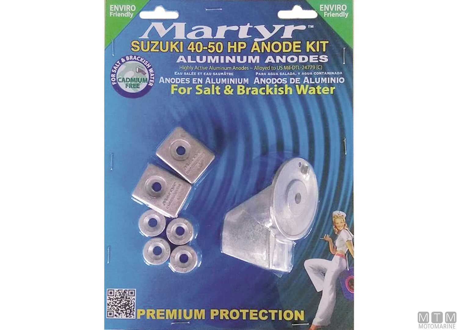 Image Aluminum Anode Kit for Suzuki 40/50