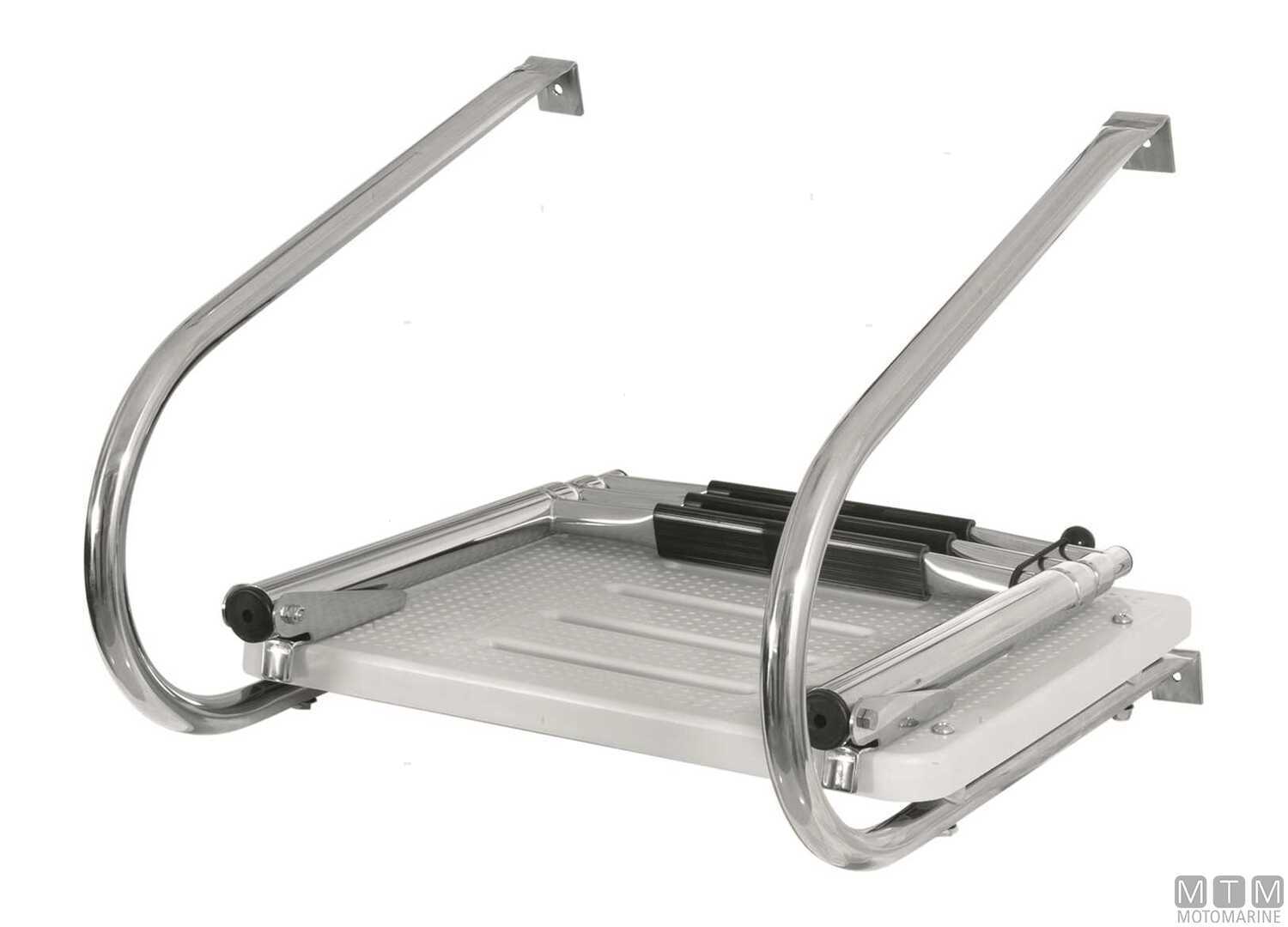 Plancetta con Scaletta 3 Gradini e 2 Passamano Acciaio Inox e Plastica-img0510801_2.jpg