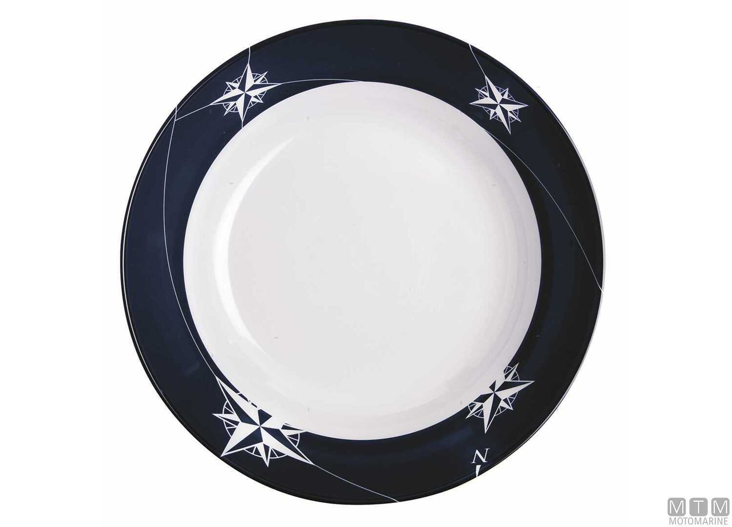 Image Set Piatti Zuppa Antiscivolo MB Northwind 6 Pezzi