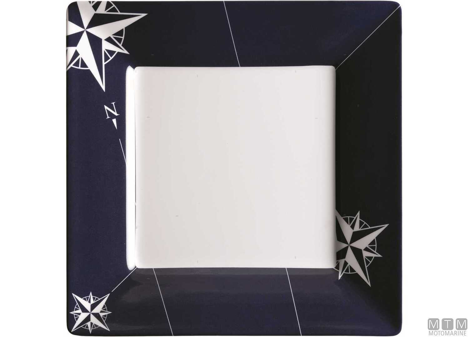 Image Anti-skid Square Dessert Plate Set MB Northwind 6 Pcs