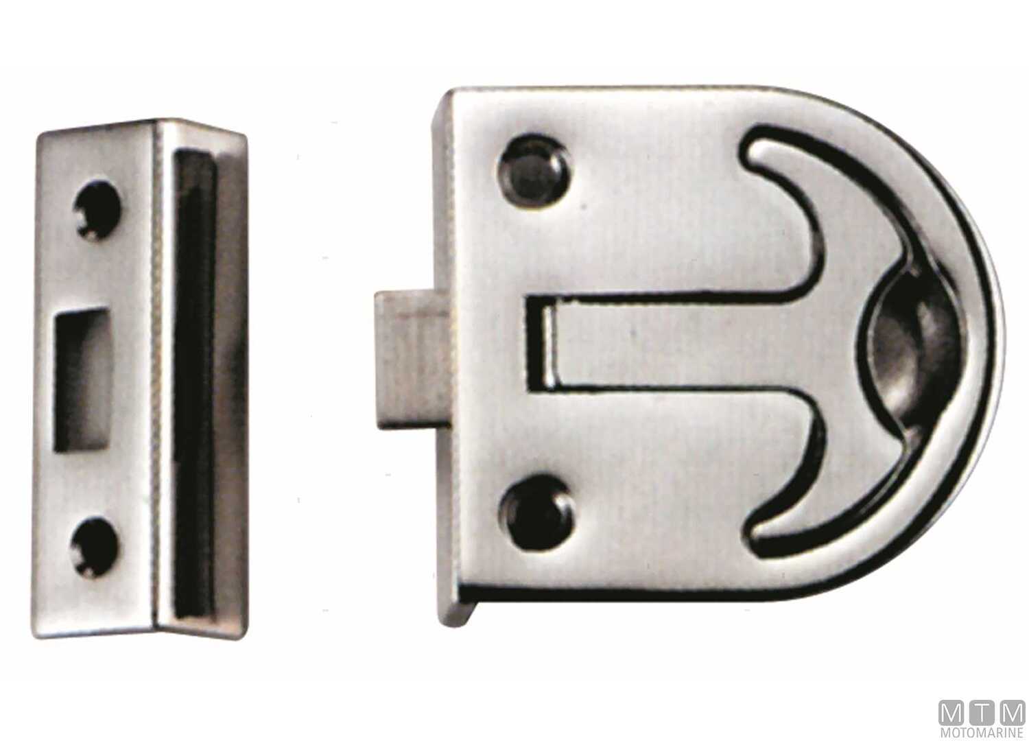 Image Chiusura a Incasso con Maniglietta a T 57x65mm Acciaio Inox