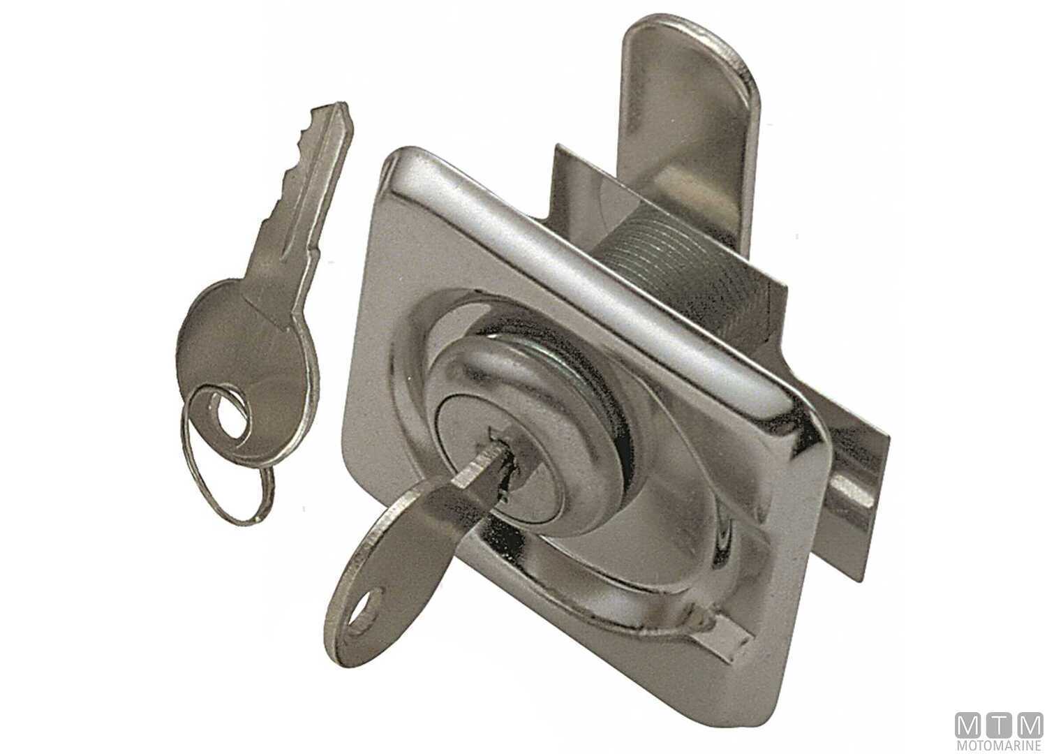 Image Chiusura a Incasso con Maniglia 50x55mm Acciaio Inox