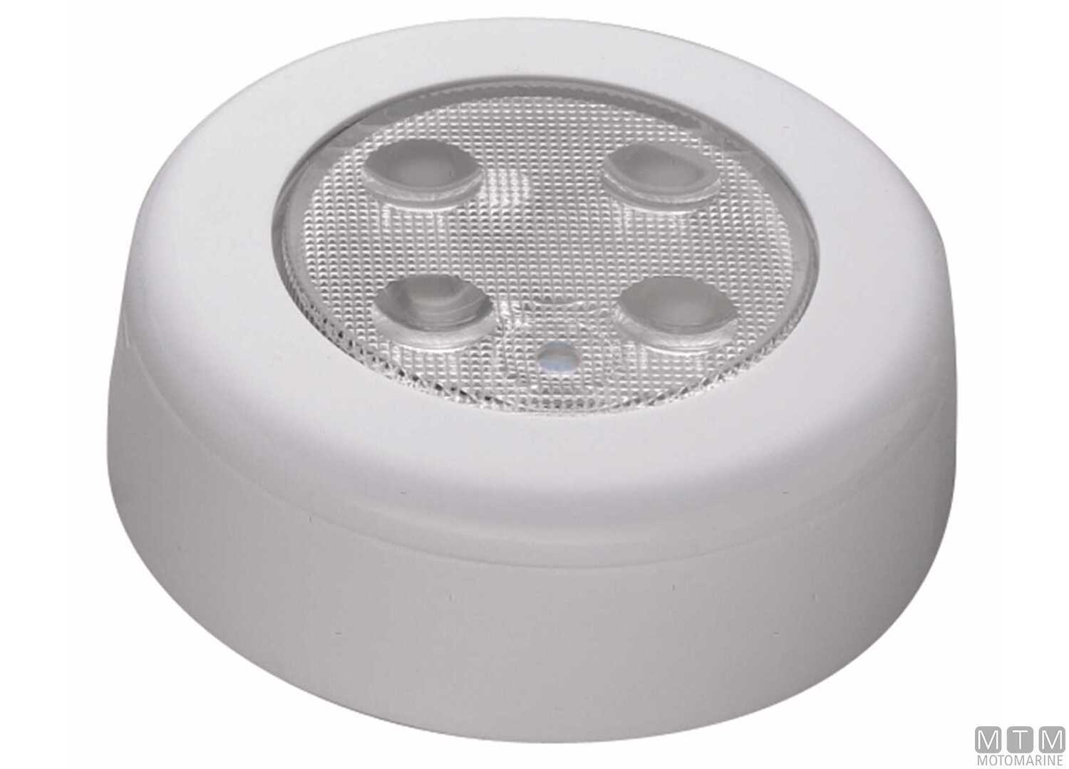 Image Push Led Dome Light &Oslash;75mm 12/24V