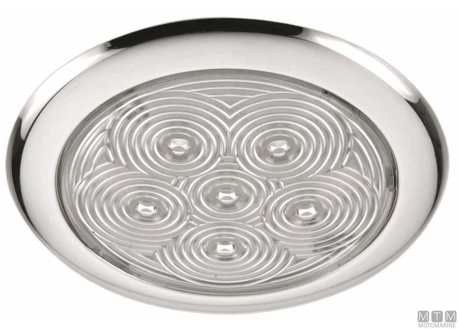 Image Slim Stainless Steel Led Dome Light &Oslash;94mm