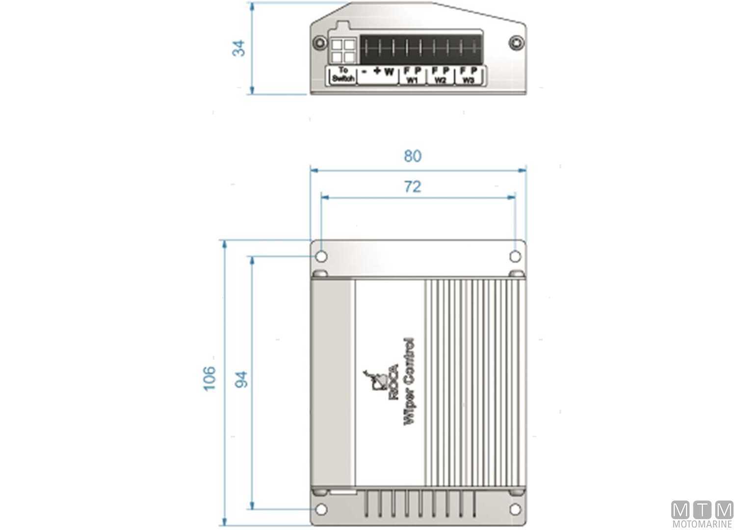 Centralina per Tergicristalli Roca w10/12 12/24V-img1959623_7.jpg