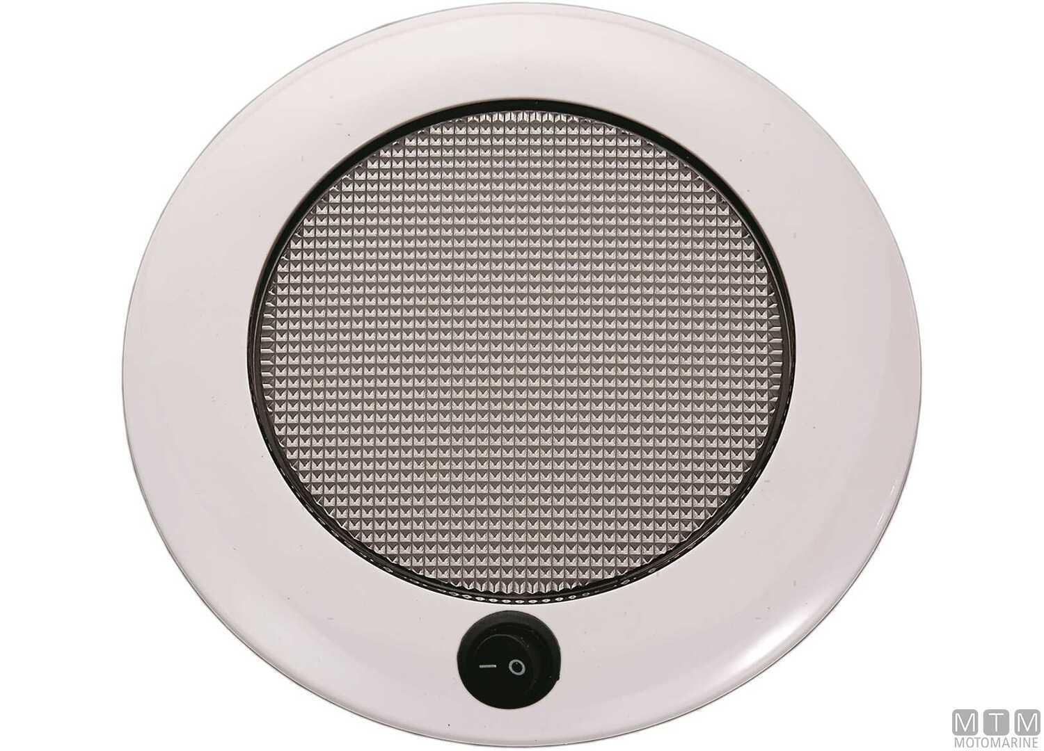 Image Plafoniera Led Slim con Interruttore &Oslash;127mm 10-30V