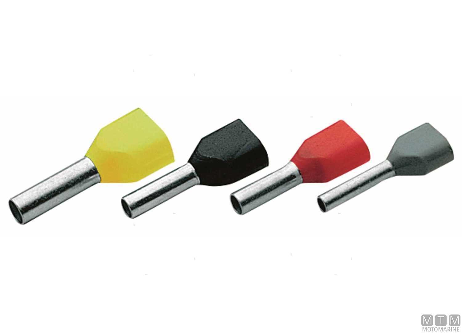 Image Tubetto Terminale Twin Cavo 2X1MM2 CF100PZ