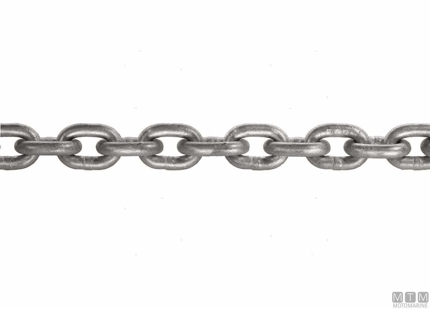 Image Catena Calibrata DIN766 &Oslash;8mm 30m Acciaio Zincato G70