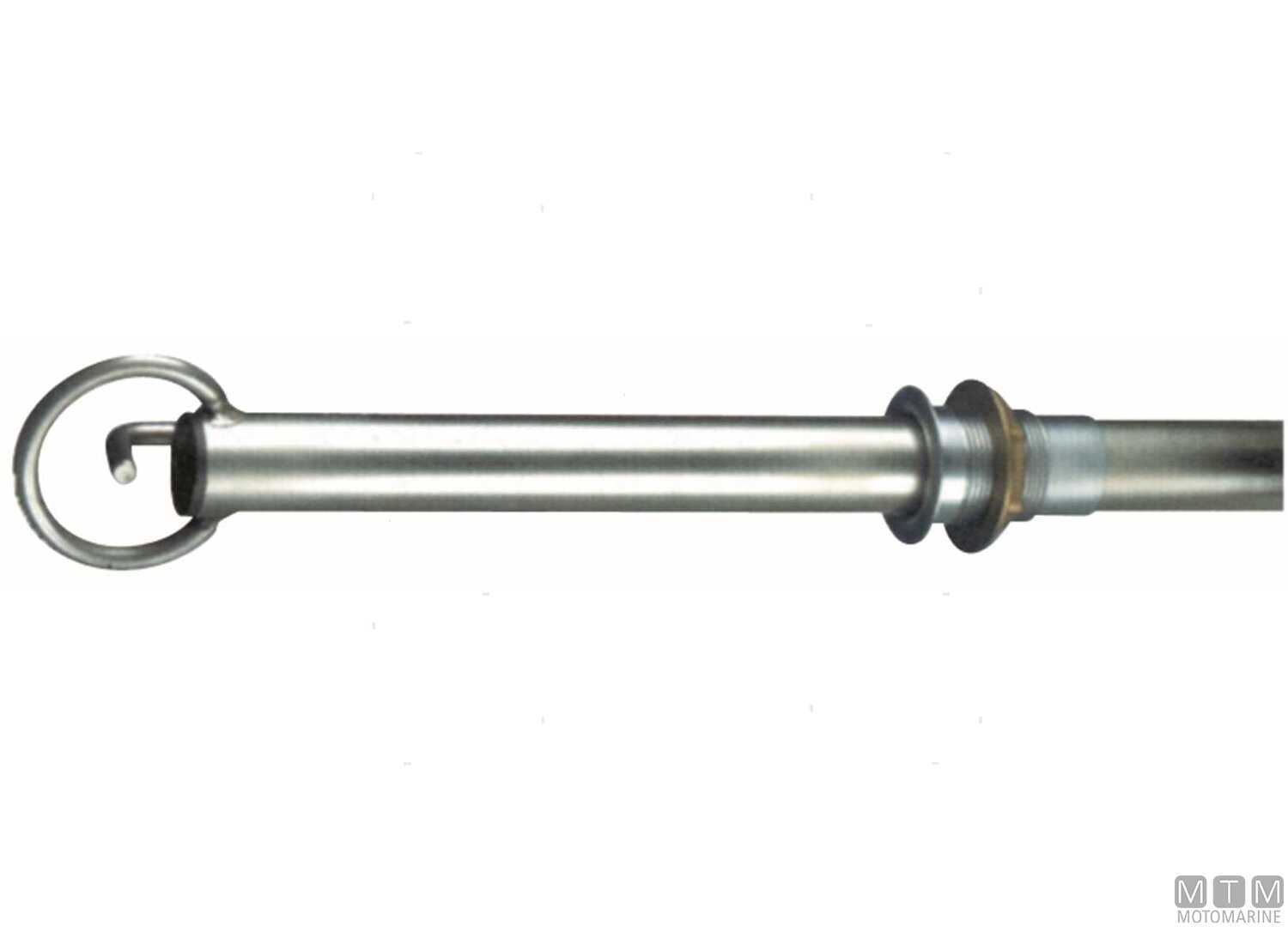 Image Asta Traino Sci h110cm Acciaio Inox 316