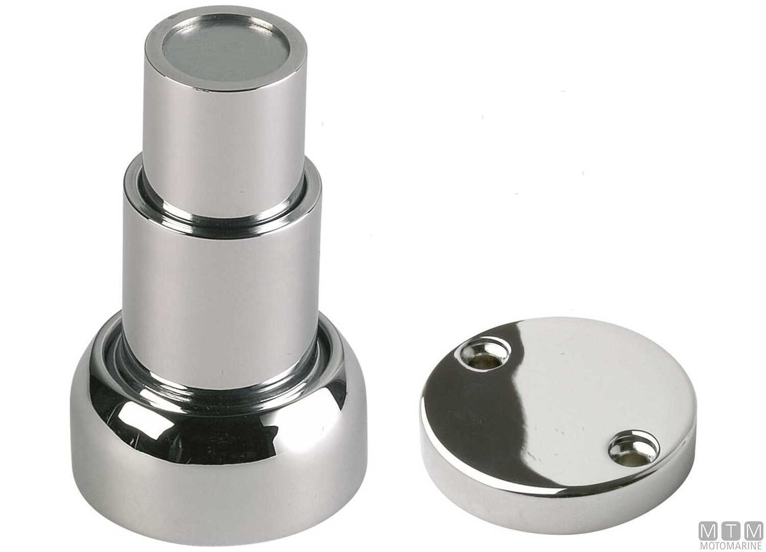 Image Fermaporte Magnetico MAG2 in Ottone Cromato