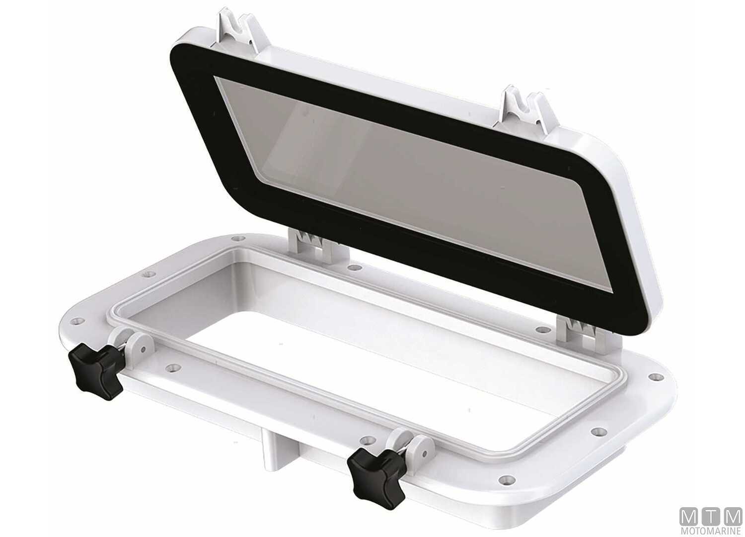 Image Oblo' MTM 400x200mm in ABS Bianco